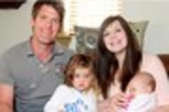 Elsie's our little gift - a year after tragedy